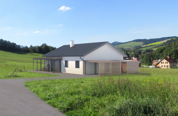 Architektonická studie RD Ratiboř