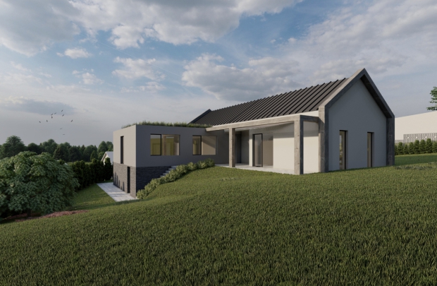 Architektonická studie RD Beskydská Vyhlídka